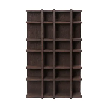 Tilem libreria - Rovere tinto scuro, 4x6 - Ferm Living