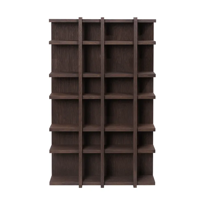 Tilem libreria - Rovere tinto scuro, 4x6 - Ferm Living