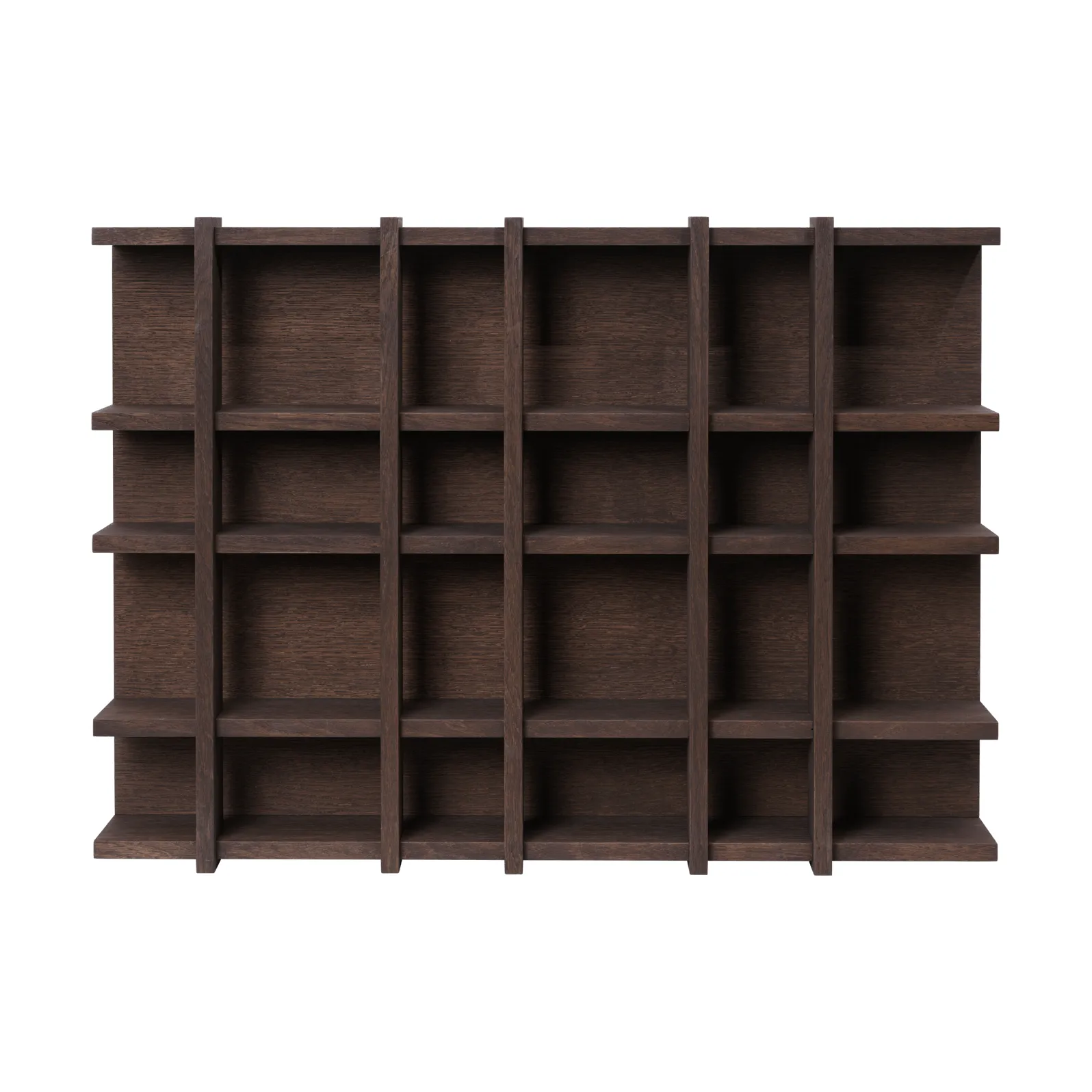 Tilem libreria, Rovere tinto scuro, 6x4 Ferm Living