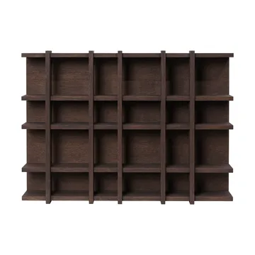 Tilem libreria - Rovere tinto scuro, 6x4 - Ferm Living