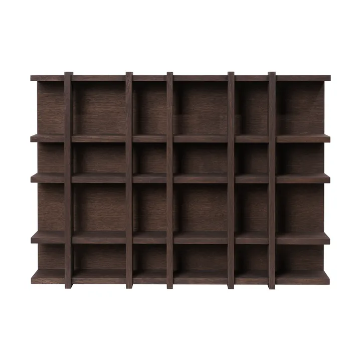 Tilem libreria - Rovere tinto scuro, 6x4 - Ferm Living