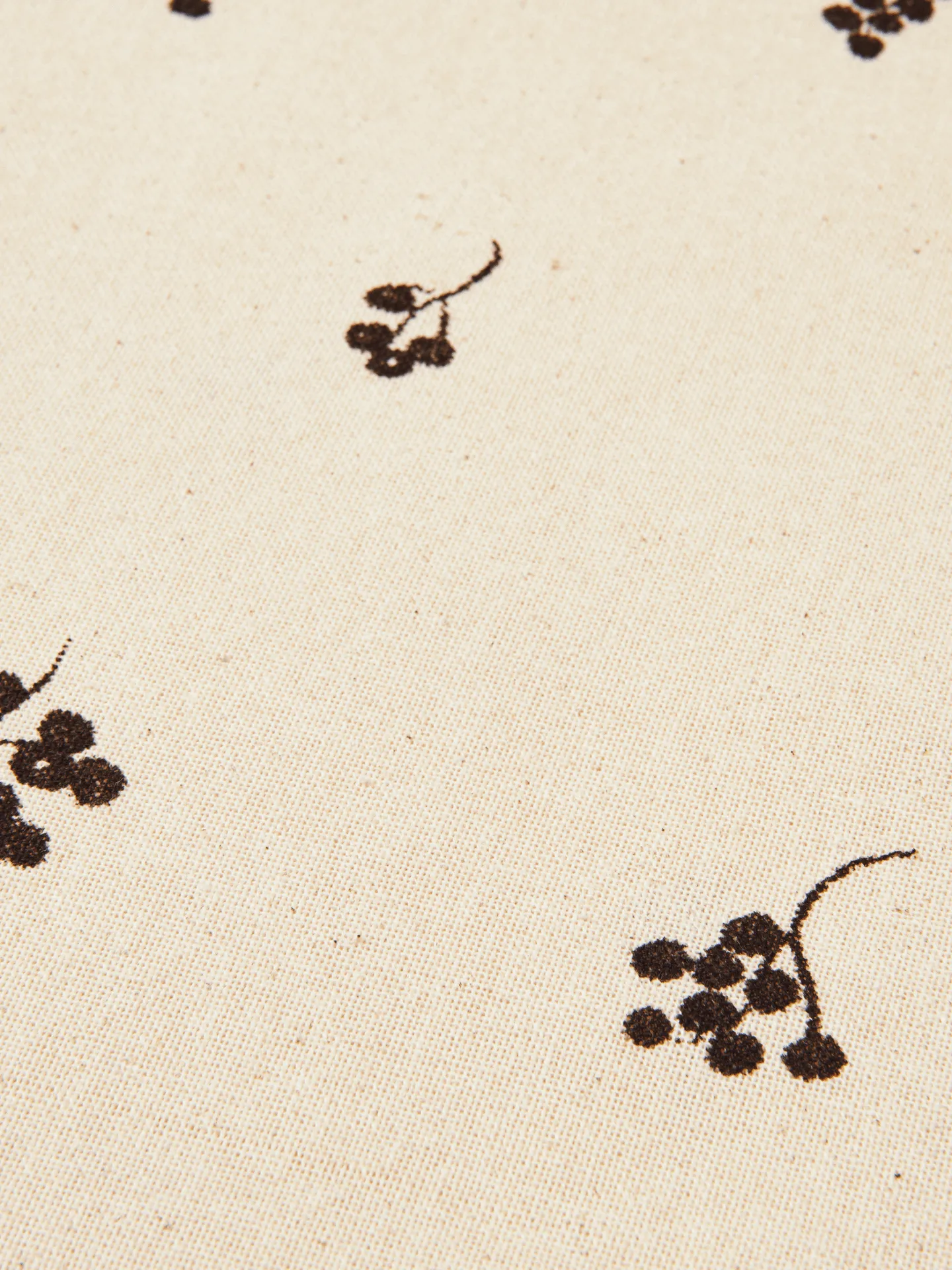 Tovaglia Baies 150x240 cm, Natural-dark chocolate Ferm Living