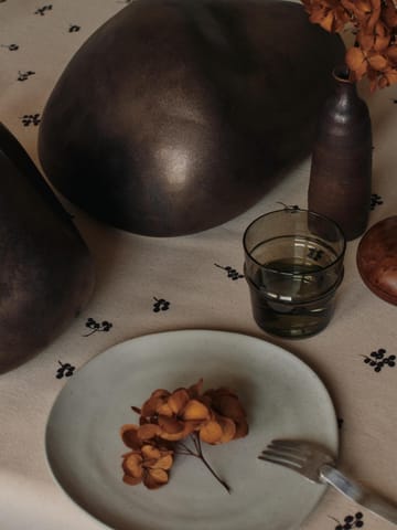Tovaglia Baies 150x240 cm - Natural-dark chocolate - Ferm Living