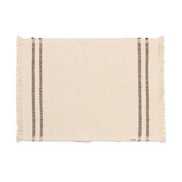 Tovaglietta Savor 38x50 cm - Off-white/Cioccolato - Ferm Living