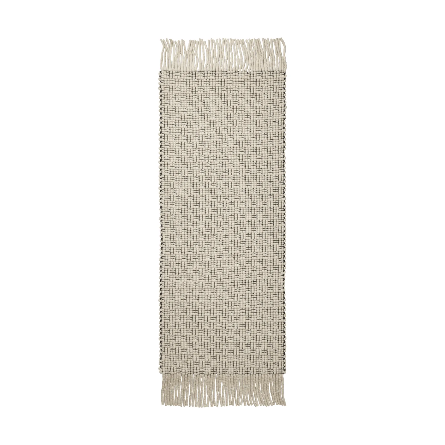 Udo tappeto, Off-white-black, 80x200 cm Ferm Living