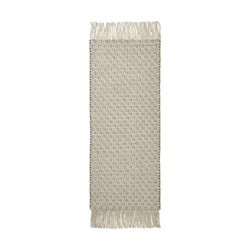Udo tappeto - Off-white-black, 80x200 cm - Ferm Living