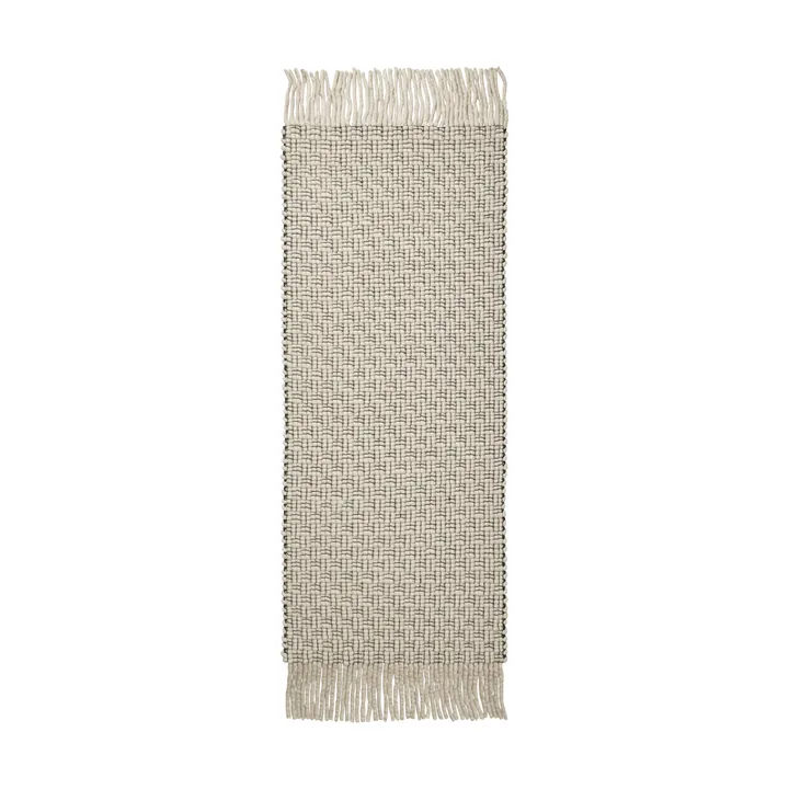 Udo tappeto - Off-white-black, 80x200 cm - Ferm Living