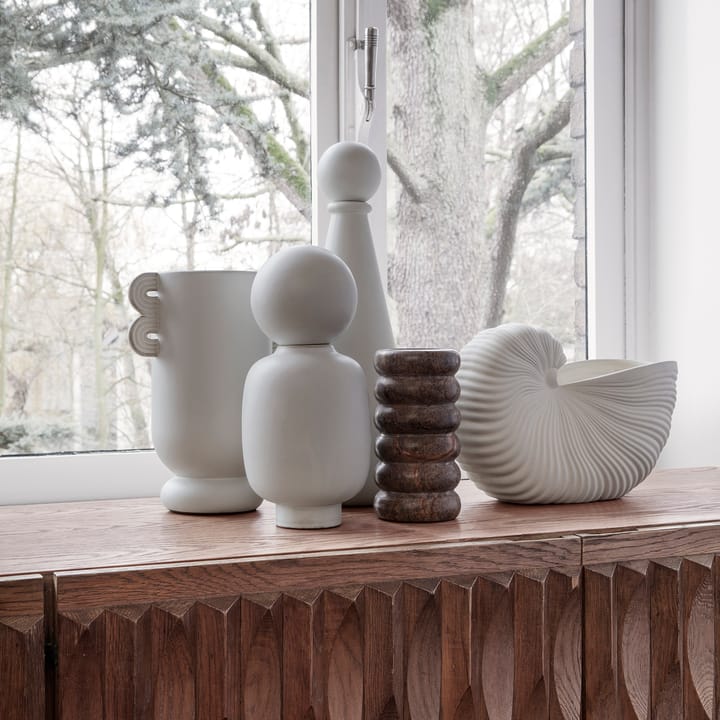 Vaso Bendum, marmo marrone Ferm Living