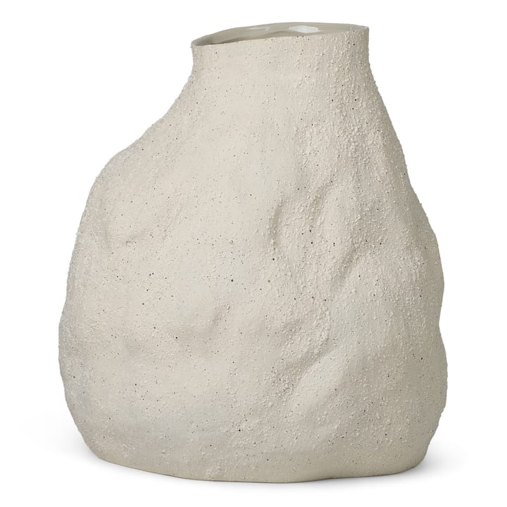 Vaso bianco sporco Vulca - grande, 45 cm - ferm LIVING