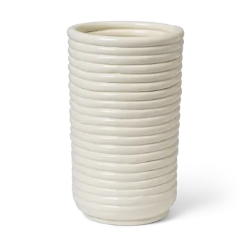 Vaso Corduroy 21 cm - Off white - Ferm Living