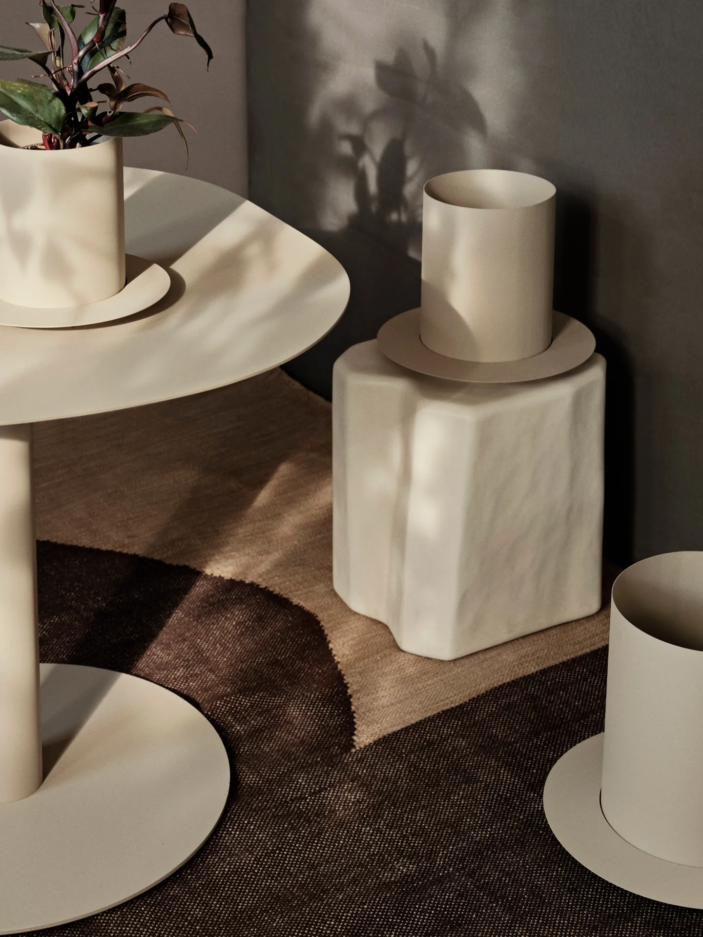 Vaso da fiori Auran large 38,7 cm, Cashmere Ferm Living