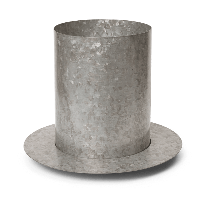 Vaso da fiori Auran medium 26,6 cm - Galvanized iron - Ferm Living