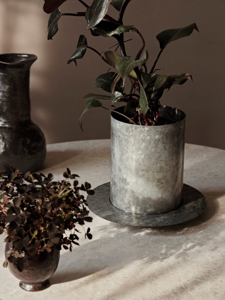 Vaso da fiori Auran medium 26,6 cm, Galvanized iron Ferm Living