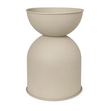 Vaso da fiori Hourglass medio Ø40 cm - Cashmere - Ferm Living