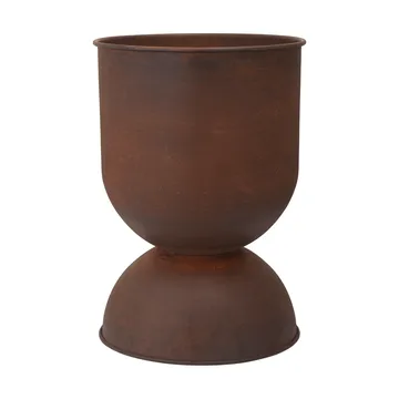 Vaso da fiori Hourglass medio Ø40 cm - Ruggine - Ferm Living