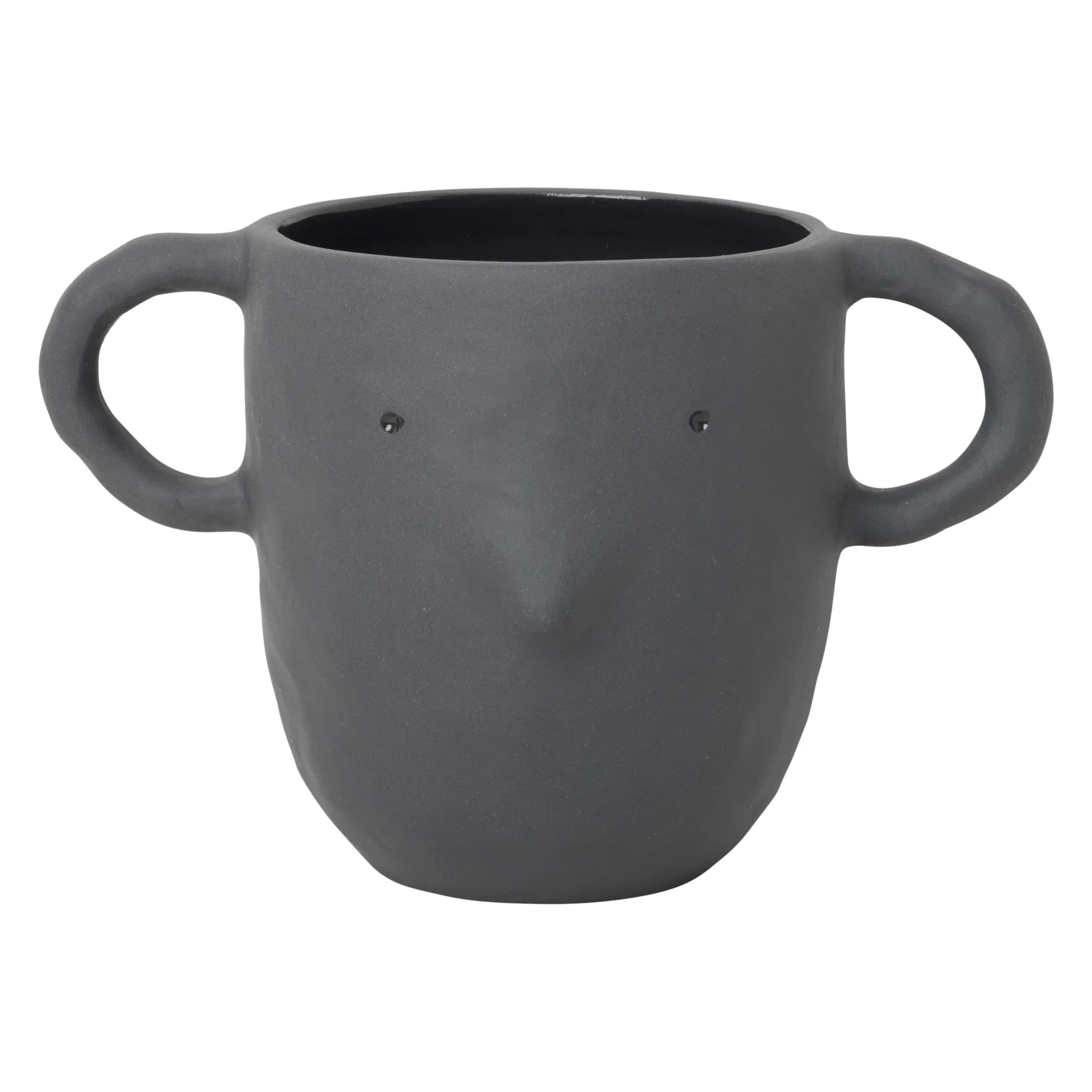 Vaso da fiori Mus grande, Grigio scuro Ferm Living