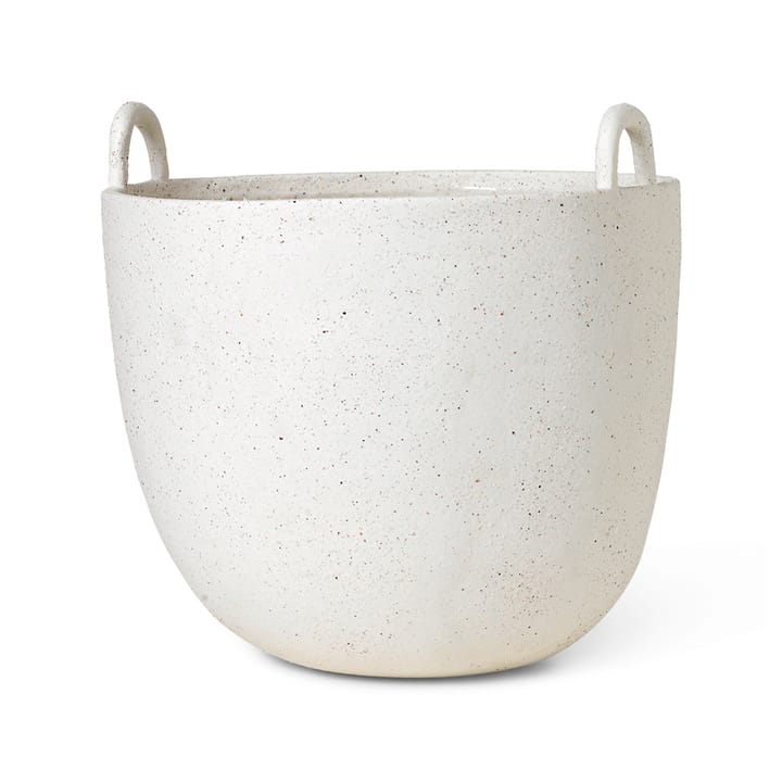 Vaso da fiori Speckle 30 cm - bianco sporco - Ferm LIVING