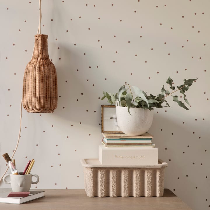 Vaso da fiori Speckle 30 cm, bianco sporco Ferm Living