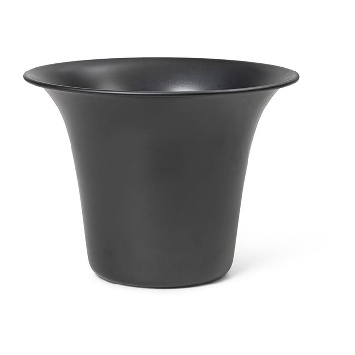 Vaso da fiori Spun Alu Ø24x17,5 cm, Alluminio annerito Ferm Living
