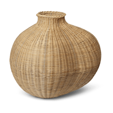 Vaso da terra intrecciato Bola - Natural - Ferm Living