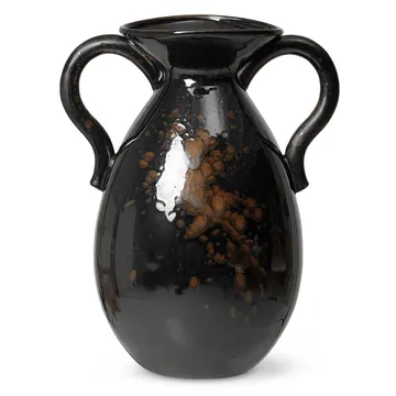 Vaso da terra Verso 49 cm - Nero-marrone - Ferm Living
