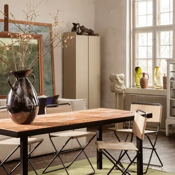 Vaso da terra Verso 49 cm - Nero-marrone - Ferm Living