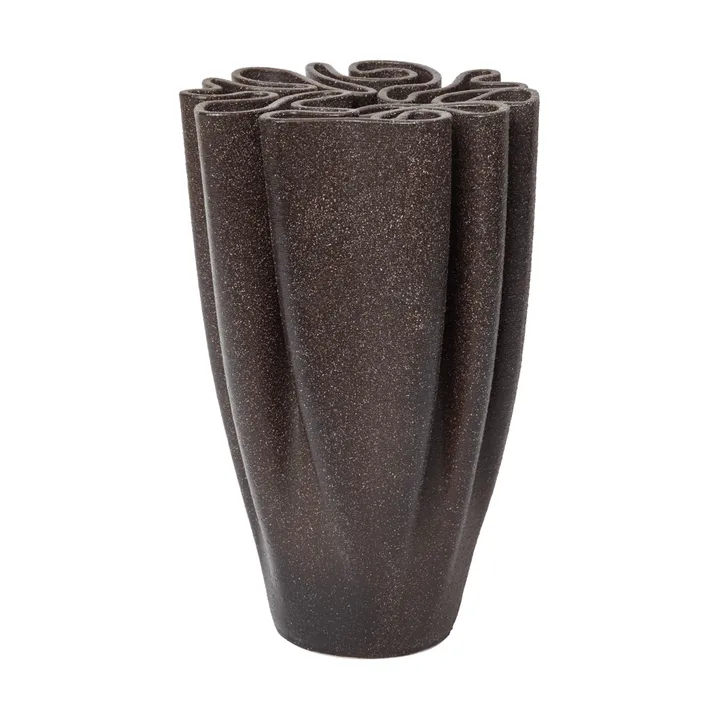 Vaso Dedali 25 cm - Marrone scuro - Ferm Living
