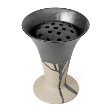 Vaso Flores 23 cm - Sand-black - Ferm Living