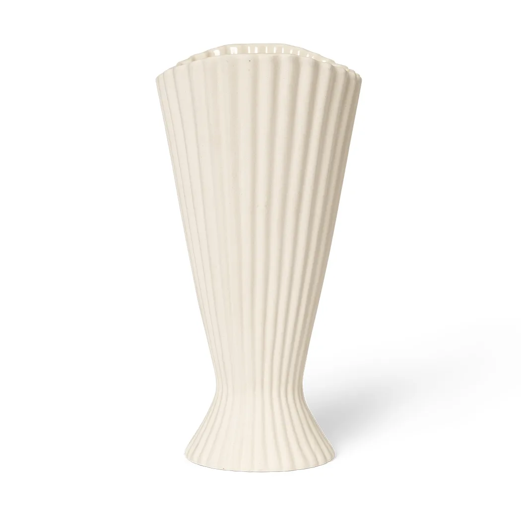 Vaso Fountain 23 cm, Off white Ferm Living
