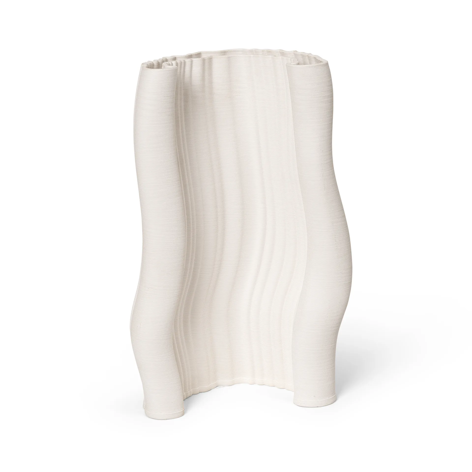 Vaso Moire 19x30 cm, Off-white Ferm Living