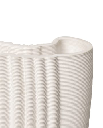Vaso Moire 19x30 cm - Off-white - ferm LIVING