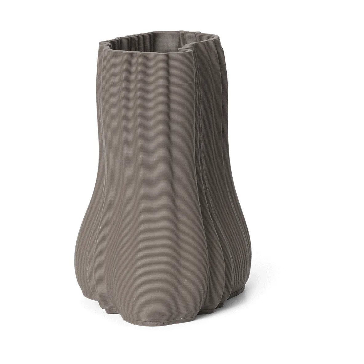 Vaso Moire 20 cm, Antracite Ferm Living