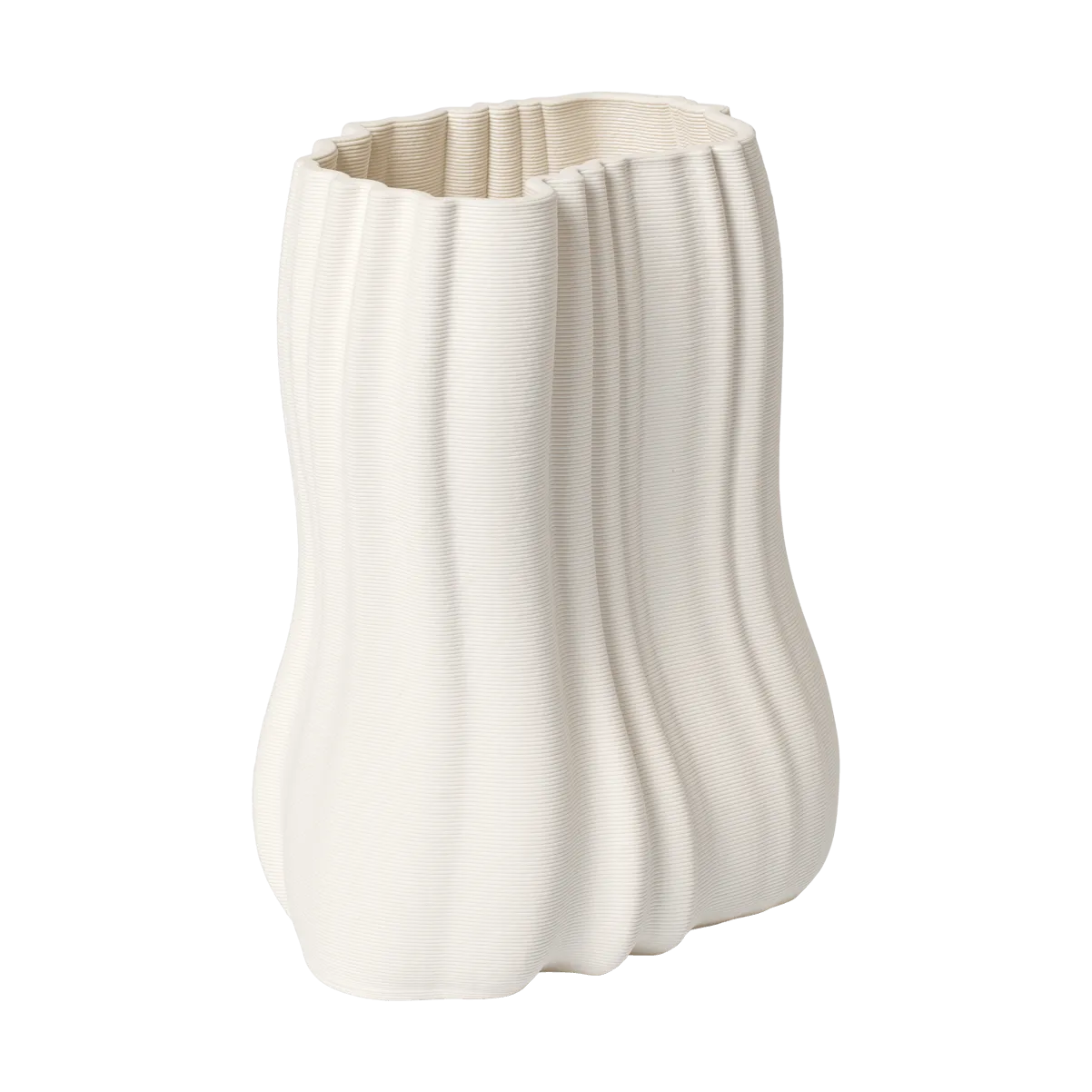 Vaso Moire 20 cm, Off-white Ferm Living