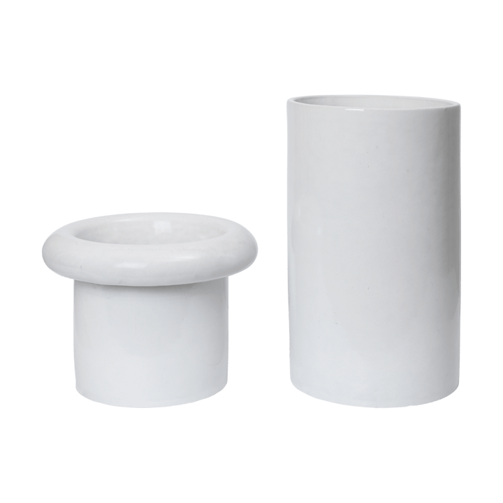 Vaso Rollo Ø31x46 cm, Bianco Ferm Living