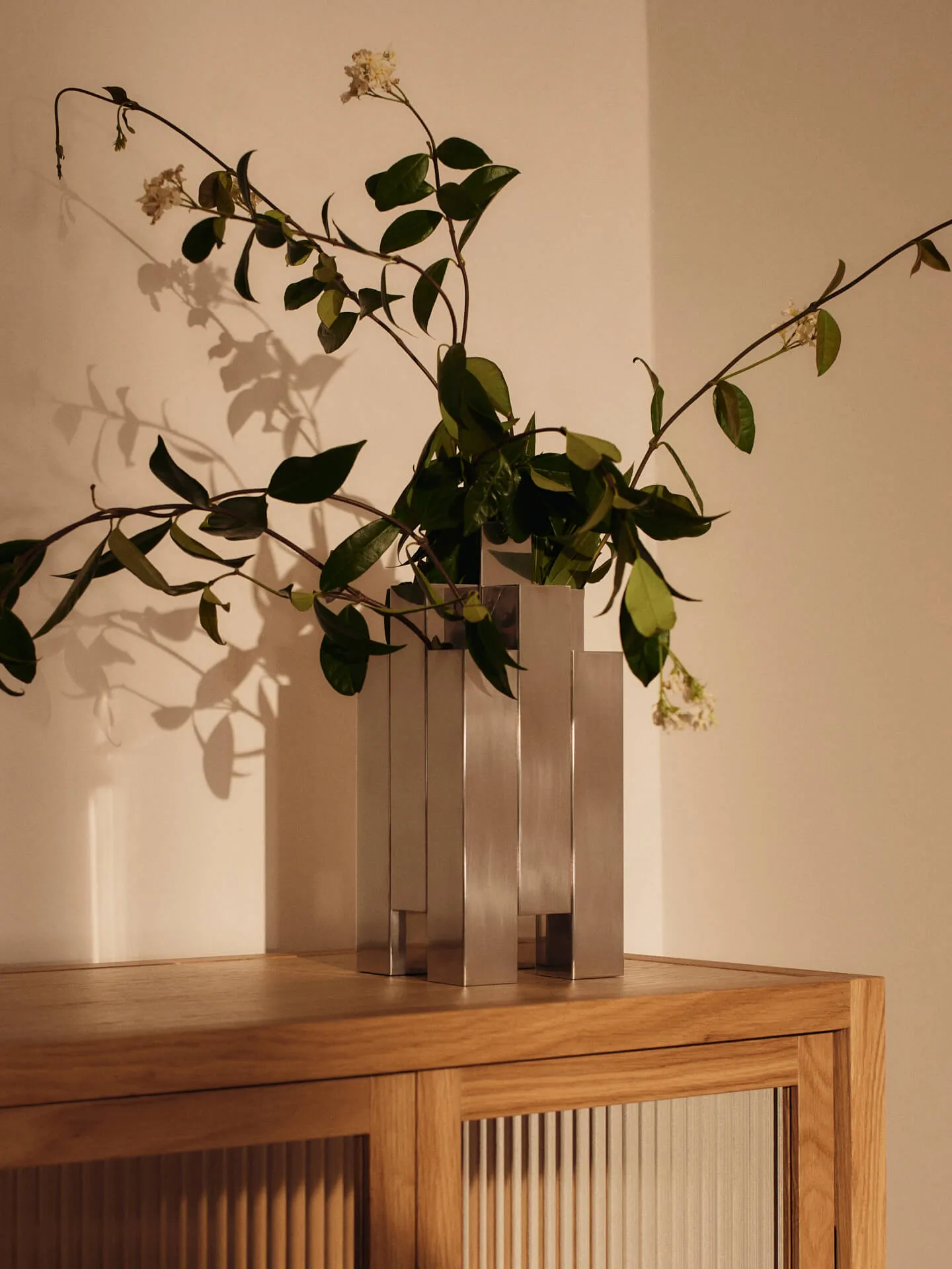 Vaso Tessera 3x3, Mirror polished Ferm Living