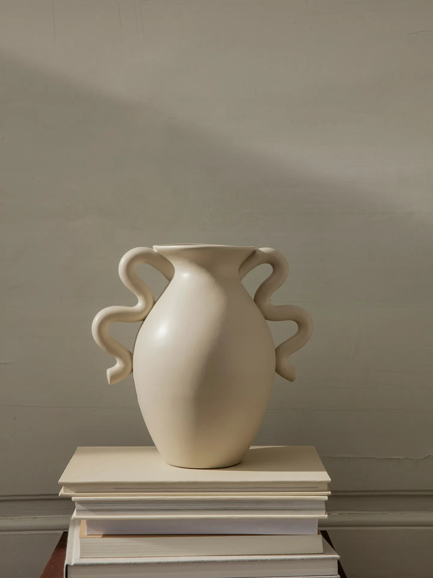Vaso Verso 27 cm, Crema Ferm Living