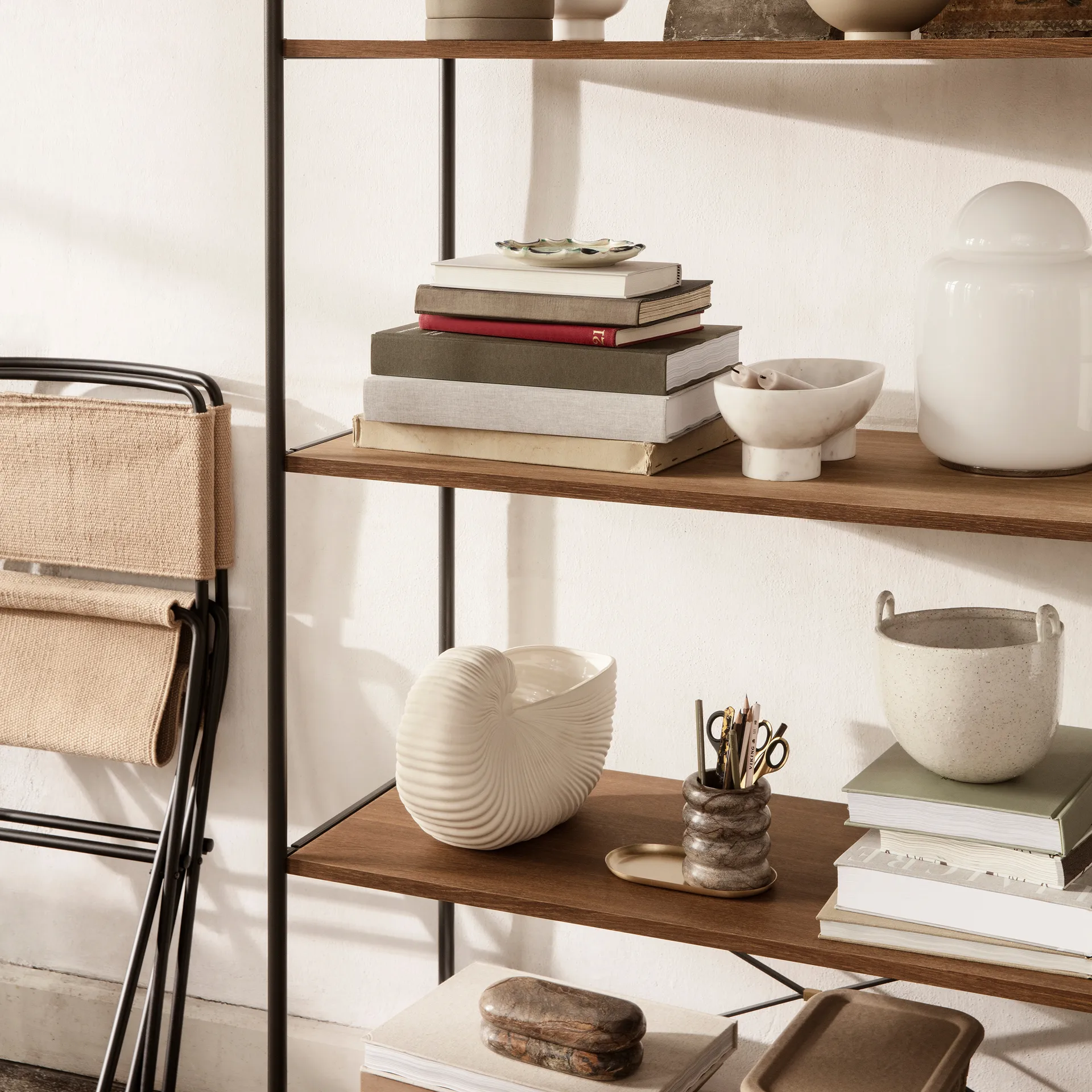 Vassoio Basho 9x18 cm, ottone Ferm Living