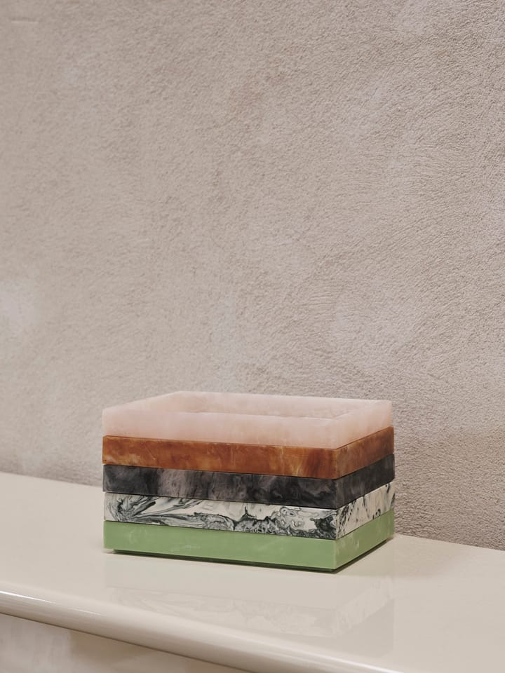 Vassoio decorativo Mist 10x15 cm, Charcoal Ferm Living