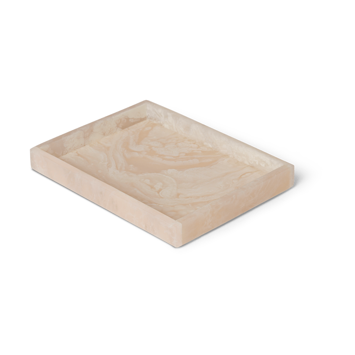 Vassoio decorativo Mist 15x20 cm - Pearl - Ferm Living