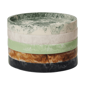 Vassoio decorativo Mist Ø20 cm - Charcoal - Ferm Living