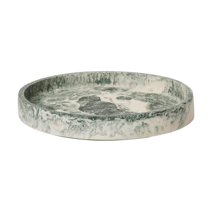 Vassoio decorativo Mist Ø20 cm - Emerald-off-white - Ferm Living