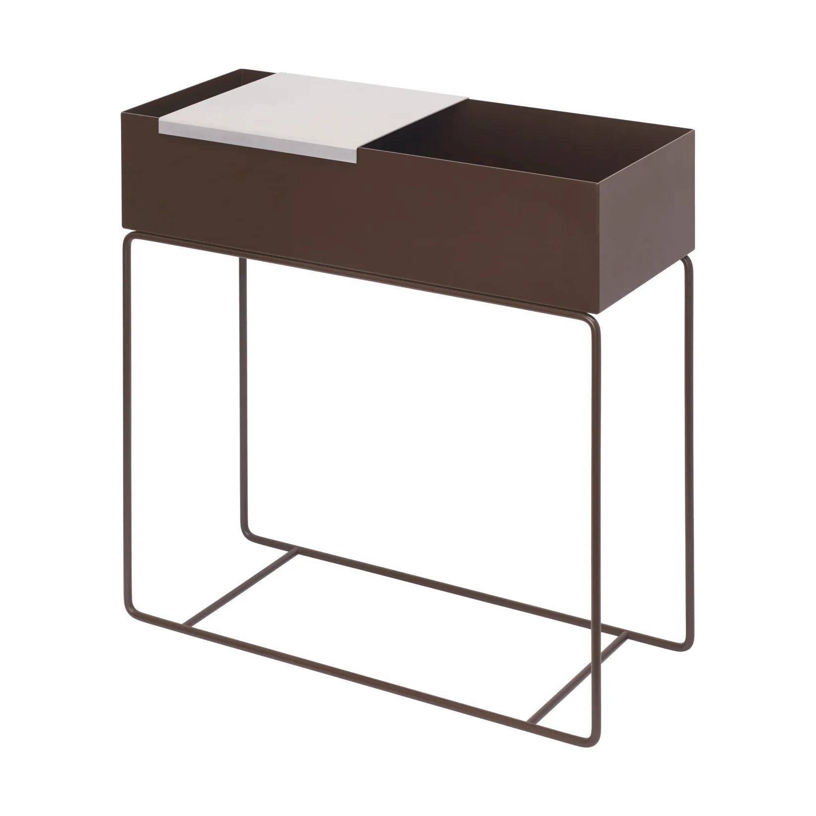 Vassoio grande per plantbox 26x26 cm, Alluminio Ferm Living