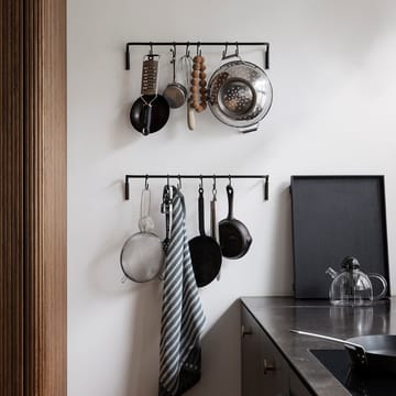 Vassoio in legno Bon grande - rovere mordente nero - Ferm Living