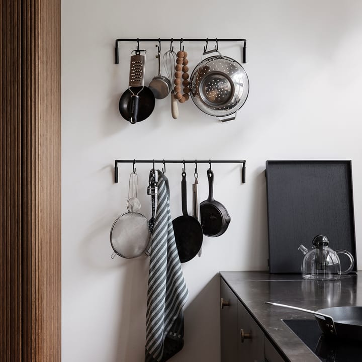 Vassoio in legno Bon grande, rovere mordente nero Ferm Living
