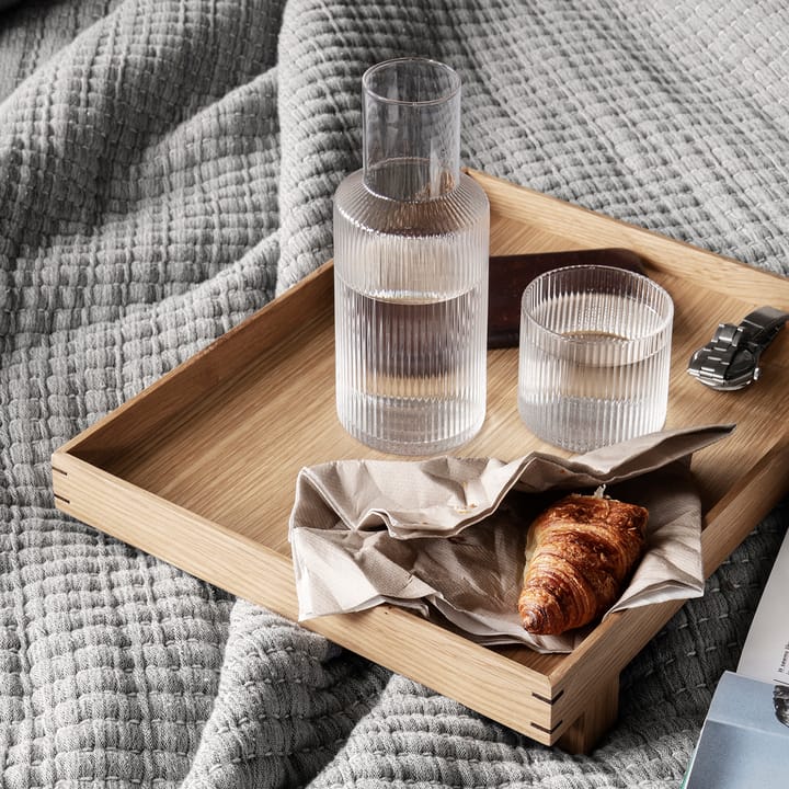 Vassoio in legno Bon piccolo, rovere Ferm Living