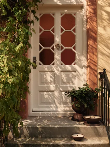 Vei candela da esterno - Marrone, Ø30x12,5 cm - Ferm Living