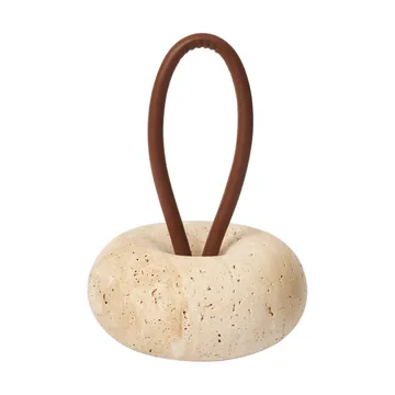 Wa fermaporta - Travertino, Ø14 cm - Ferm Living