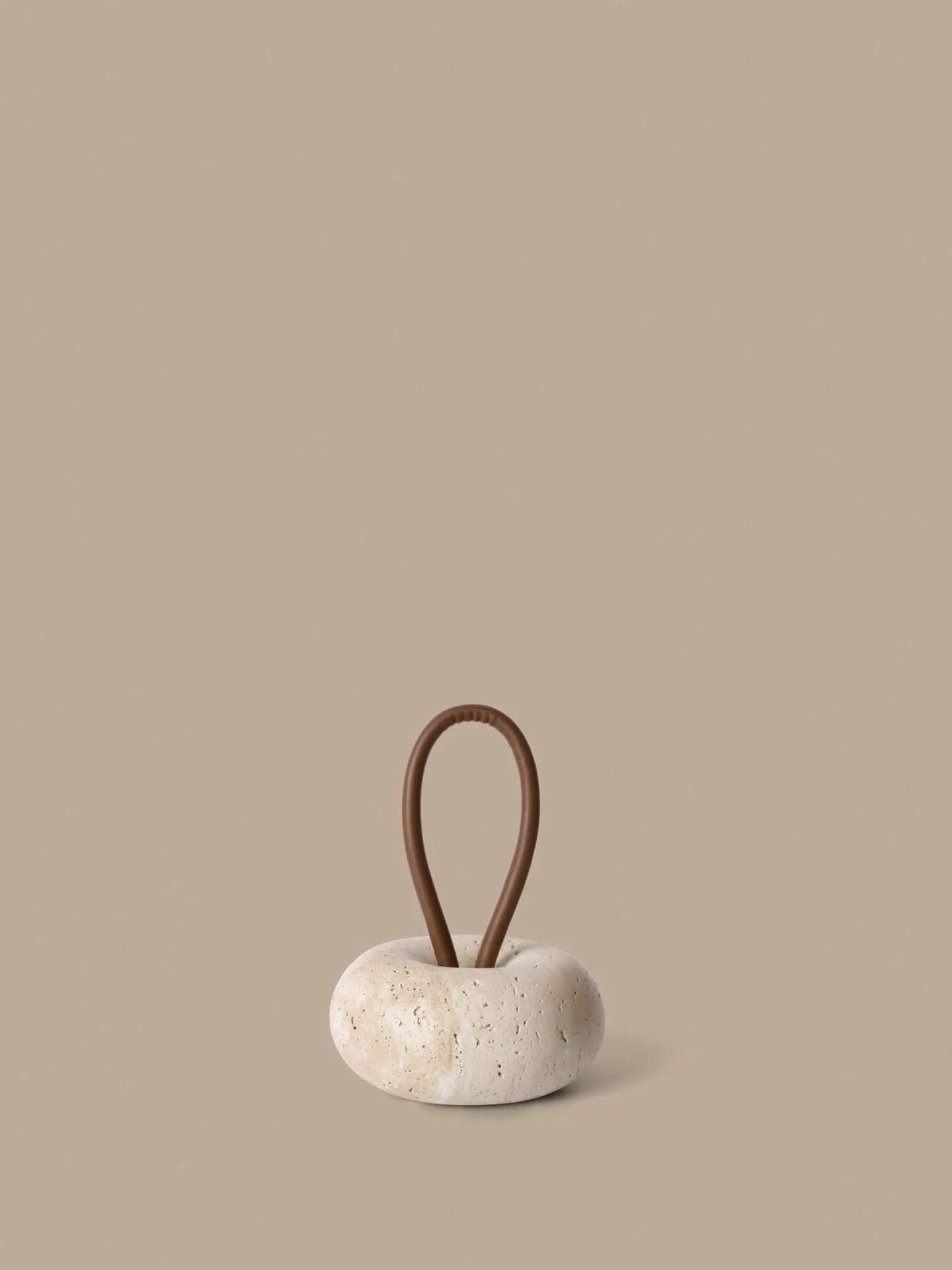 Wa fermaporta, Travertino, Ø14 cm Ferm Living