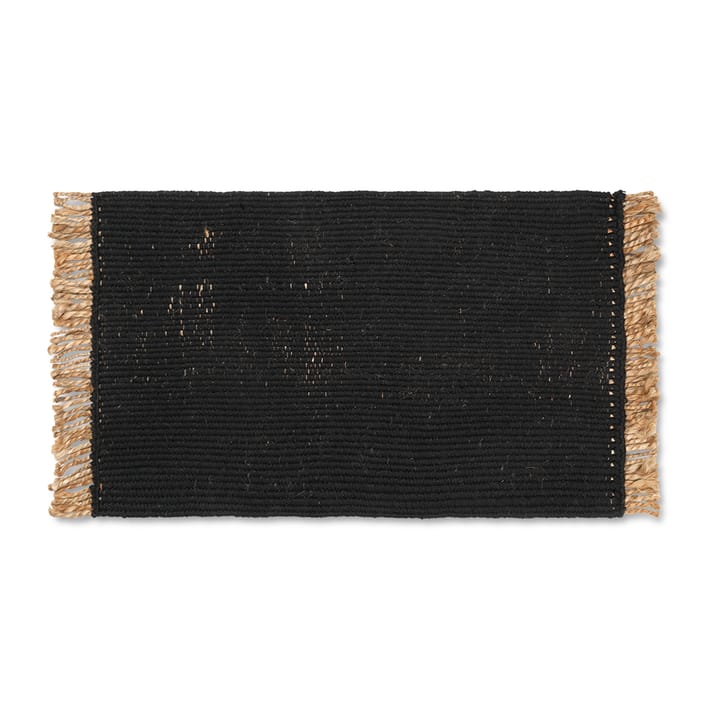 Zerbino Blid 50x80 cm - Nero-naturale - ferm LIVING