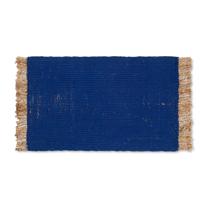 Zerbino Block, 80x50 cm - Blu - ferm LIVING